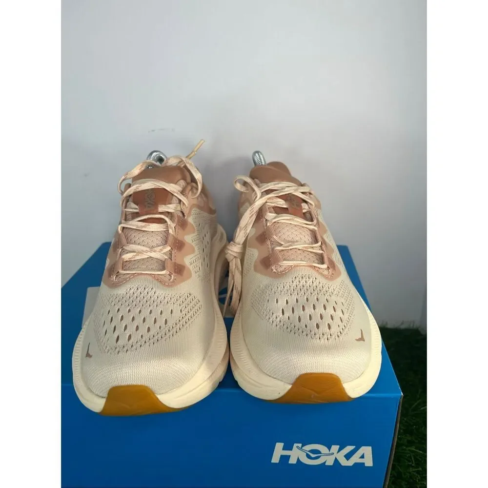 HOKA Kawana 2 Women’s 7.5B Vanilla Shifting Sand Running Shoes New In Box
